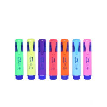 Stationery big volume smooth colored highlighter pen